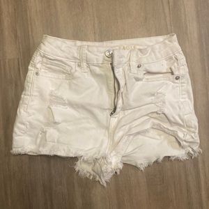 White American eagle Jean Shorts